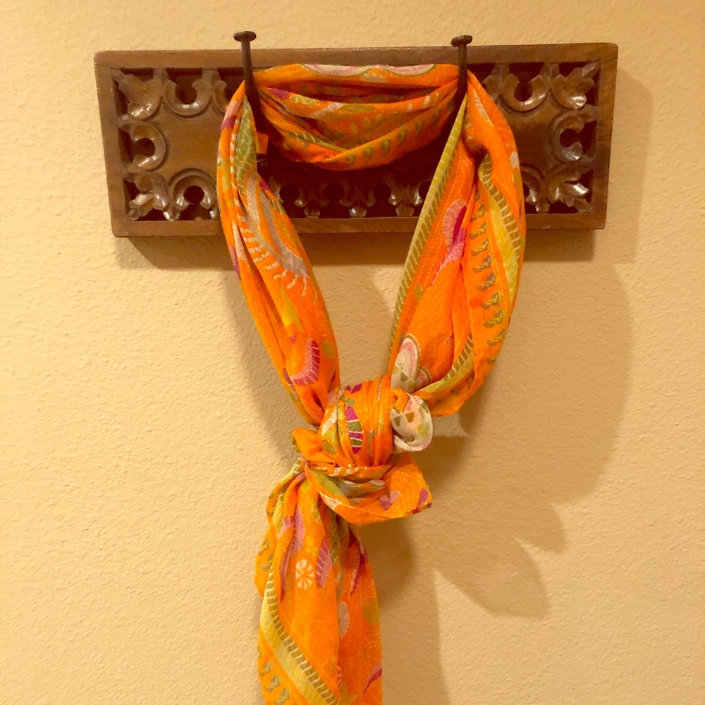 Orange Scarf